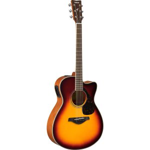 رنگ بندی گیتار آکوستیک یاماها مدل FSX820C