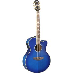 رنگ آبی گیتار آکوستیک یاماها مدل CPX1000