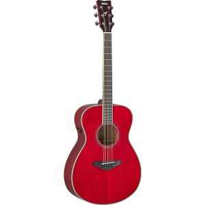 رنگ قرمز گیتار آکوستیک یاماها مدل FS-TA